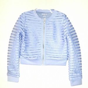 NEW kidpik Light Blue Zip-Up Jacket
